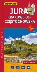 Opakowanie Jura Krakowsko-Częstochowska Mapa turystyczna laminowana 1:50 000