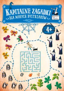 Okładka książki KAPITALNE ZAGADKI DLA MAŁYCH BYSTRZAKÓW KAPITAN NAUKA