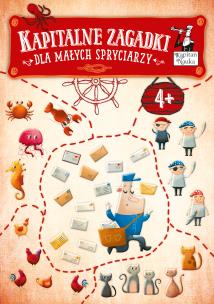 Okładka książki Kapitalne zagadki dla małych Spryciarzy