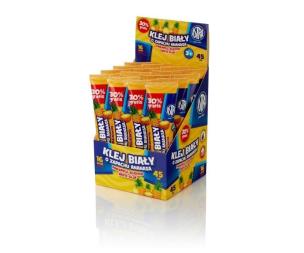Opakowanie Klej biały zapachowy Ananas 45 ml (16szt) ASTRA
