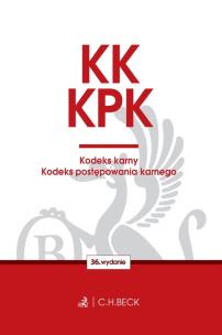 Okładka książki Kodeks karny Kodeks postępowania karnego Edycja Prokuratorska