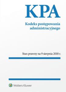 Okładka książki Kodeks postępowania administracyjnego