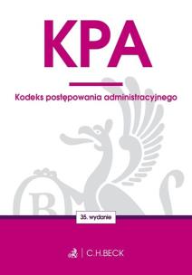 Okładka książki Kodeks postępowania administracyjnego