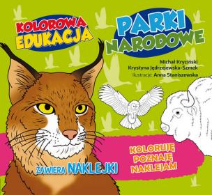 Okładka książki Kolorowa edukacja - Parki narodowe Polski