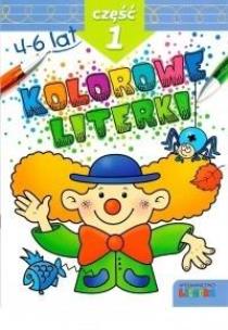Okładka książki Kolorowe literki część 1