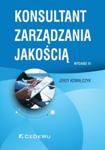 Okładka książki Konsultant zarządzania jakością