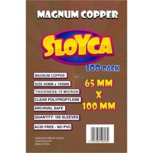 Opakowanie Koszulki Magnum Copper 65x100mm (100szt) SLOYCA