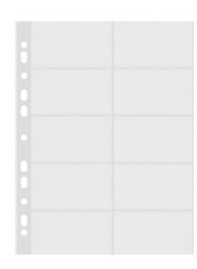 Opakowanie Koszulki na wizytówki DONAU PP A4 10 sztuk