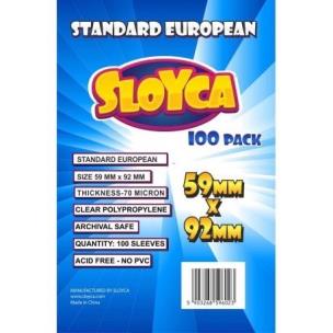 Opakowanie Koszulki Standard European 59x92mm (100szt) SLOYCA