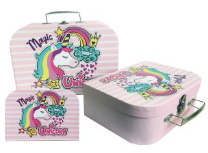 Opakowanie KUFEREK MAŁY UNICORN JEDNOROŻEC STN 3609