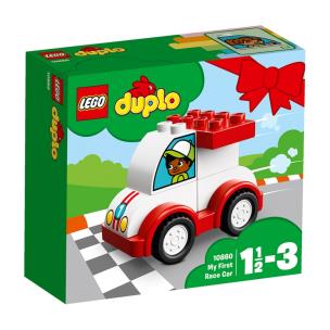 Opakowanie Lego Duplo. Moja pierwsza wyścigówka 6el. (10860)