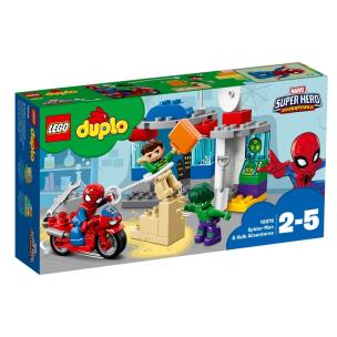 Opakowanie LEGO DUPLO PRZYGODY SPIDER MANA I HULKA 10876