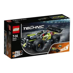 Opakowanie Lego Technic. Żółta wyścigowka 135el. (42072)