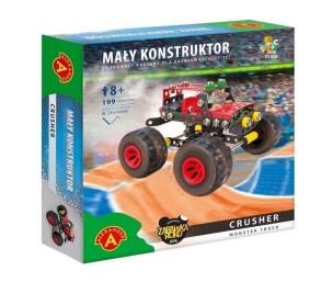 Mały konstruktor Crusher. Wydawca: Alexander. Multiszop.pl Opakowanie Mały konstruktor Crusher