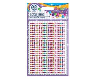 Opakowanie Naklejki dekoracyjne - tęczowe perełki ASTRA