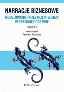 Okładka książki Narracje biznesowe. Modelowanie przestrzeni wiedzy w przedsiębiorstwie