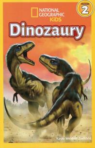 Okładka książki National Geographic Kids. Dinozaury. Poziom 2