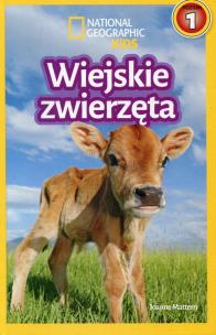 Okładka książki National Geographic Kids.Wiejskie zwierzęta