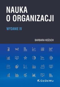Okładka książki Nauka o organizacji