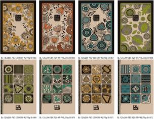 Okładka książki Notatnik ozdobny 125x200/120K kratka TW FRESH