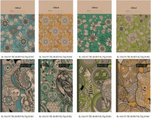 Okładka książki Notatnik ozdobny 143x197/80K kratka TW FRESH