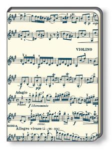 Opakowanie Notatnik ozdobny A7 96 kartek NB V20H