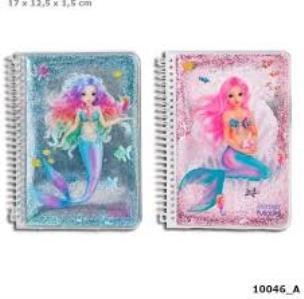 Opakowanie NOTESIK Z PŁYNNĄ OKŁADKĄ FANTASY MODEL SYRENKA 10046A