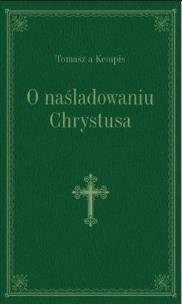 Okładka książki O naśladowaniu Chrystusa (zielony, złoc.)