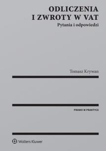 Okładka książki Odliczenia i zwroty w VAT Pytania i odpowiedzi