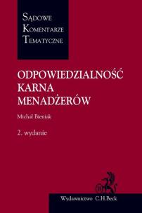 Okładka książki Odpowiedzialność karna menadżerów