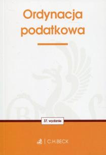 Okładka książki Ordynacja podatkowa