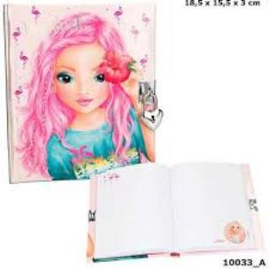 Opakowanie PAMIĘTNIK NA KŁÓDKĘ TOPMODEL TROPICAL FLAMINGO 10033A