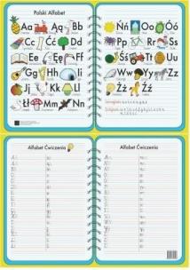 Opakowanie Podkładka dwustronna laminowana Alfabet (10szt)