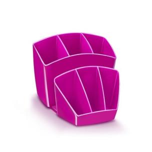 Opakowanie Przybornik na biurko CEPPro Gloss polistyren, różowy