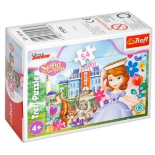 Opakowanie Puzzle 54 mini Magiczny świat księżniczki 2 TREFL
