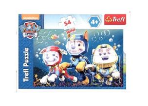 Opakowanie Puzzle 54 mini Psia misja 1 TREFL