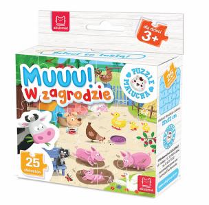 Opakowanie PUZZLE MALUCHA MUUU W ZAGRODZIE