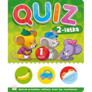 Okładka książki Quiz 2 latka cz.1
