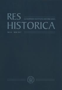 Opakowanie Res Historica Nr 44 Rok 2017