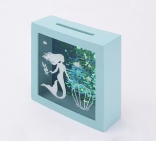 Opakowanie Skarbonka Syrenka cekiny