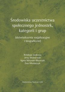 Opakowanie Środowiska uczestnictwa społecznego jednostek, kategorii i grup