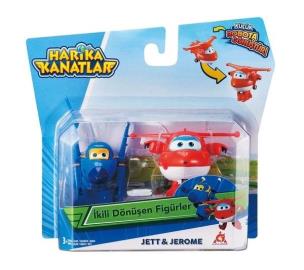 Opakowanie Super Wings 2-pak figurek transf. Jett & Jerome