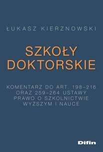 Okładka książki Szkoły doktorskie