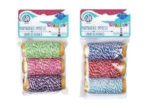 Opakowanie Sznurki do dekoracji 3 szt x 10 m ASTRA