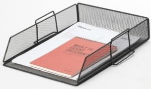 Opakowanie Szufladka na biurko metalowa łączona czarna