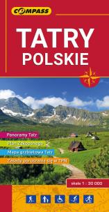 Okładka książki Tatry Polskie 1:30 000