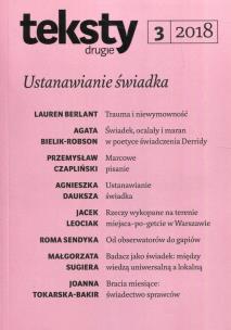 Opakowanie Teksty drugie 3/2018