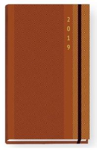 Opakowanie Terminarz CLARET 2019 brązowy