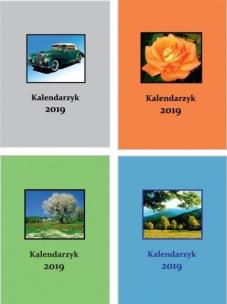 Opakowanie Terminarzyk kieszonkowy 2019 M8 tygodniowy MIX