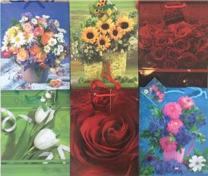 Opakowanie Torebka ozdobna laminowana PL-2 zestaw 44 kwiaty